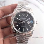 (EW) Swiss ETA3235 ROLEX Datejust II Grey Rhodium Face 41mm Watch
